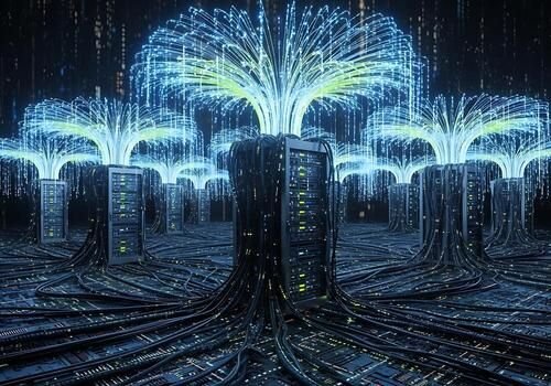 Bosques de datos: superordenadores vivos